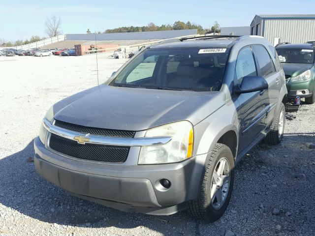 2CNDL63F766190533 - 2006 CHEVROLET EQUINOX LT GRAY photo 2