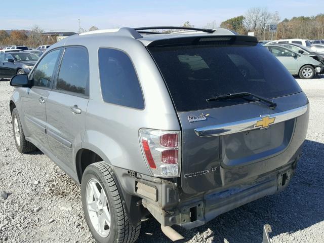 2CNDL63F766190533 - 2006 CHEVROLET EQUINOX LT GRAY photo 3