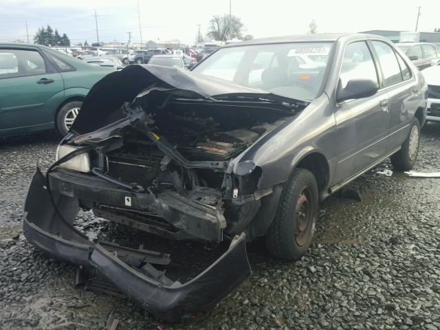 1N4AB41D2VC705787 - 1997 NISSAN SENTRA XE CHARCOAL photo 2