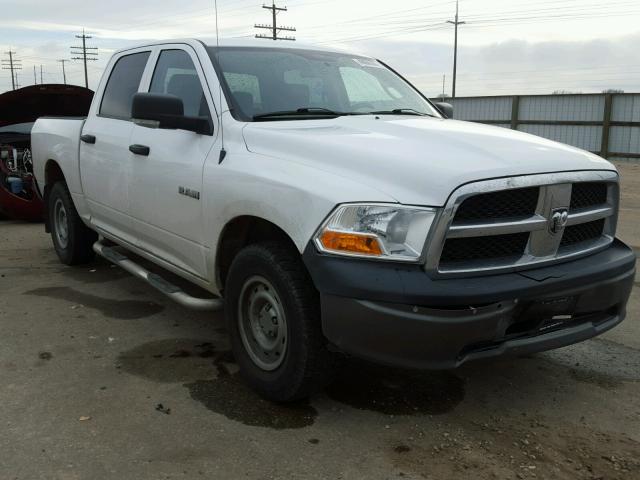 1D7RV1CP4AS161227 - 2010 DODGE RAM 1500 WHITE photo 1