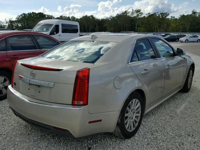 1G6DF5E58D0161254 - 2013 CADILLAC CTS LUXURY SILVER photo 4