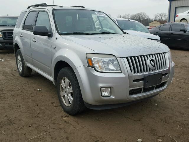 4M2CU81709KJ18007 - 2009 MERCURY MARINER SILVER photo 1