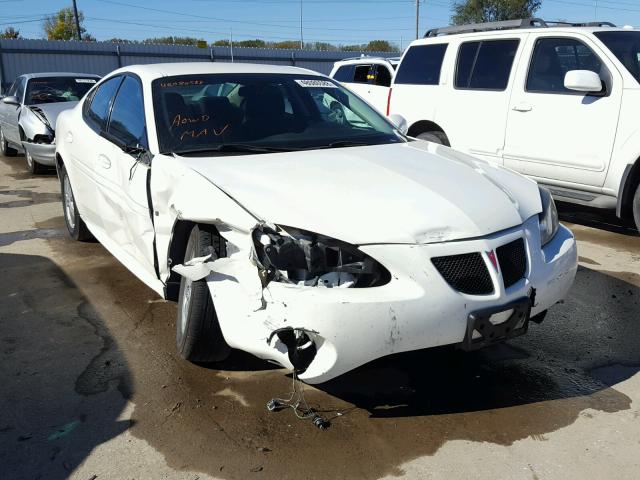 2G2WP552581189942 - 2008 PONTIAC GRAND PRIX WHITE photo 1