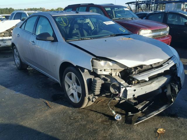 1G2ZG57B884260095 - 2008 PONTIAC G6 BASE SILVER photo 1