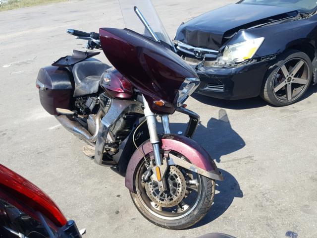 5VPDB36D8A3003138 - 2010 VICTORY MOTORCYCLES CROSS COUN Бордовый фото 1