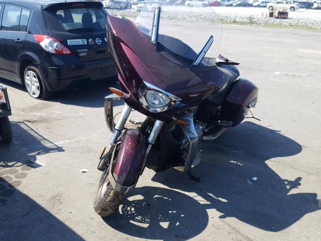 5VPDB36D8A3003138 - 2010 VICTORY MOTORCYCLES CROSS COUN Бордовый фото 2