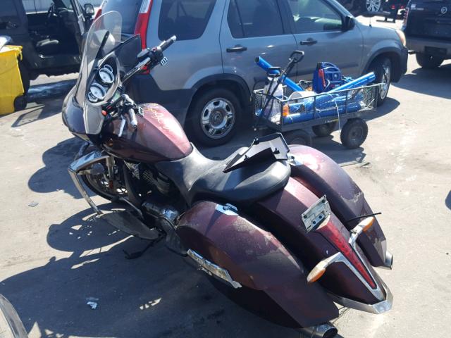 5VPDB36D8A3003138 - 2010 VICTORY MOTORCYCLES CROSS COUN Бордовый фото 3