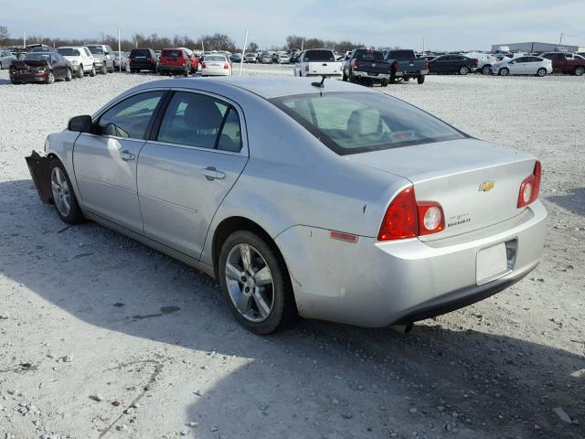 1G1ZD5E13BF111645 - 2011 CHEVROLET MALIBU 2LT SILVER photo 3