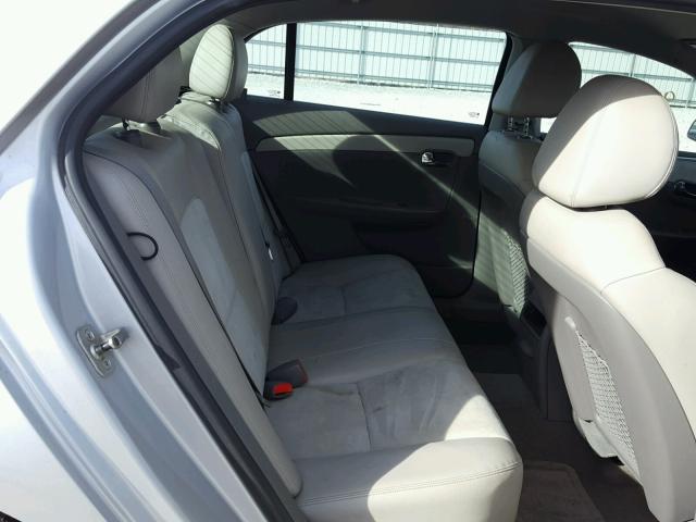 1G1ZD5E13BF111645 - 2011 CHEVROLET MALIBU 2LT SILVER photo 6
