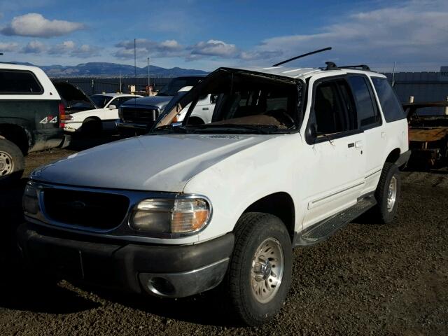 1FMZU34E3XZA90992 - 1999 FORD EXPLORER WHITE photo 2