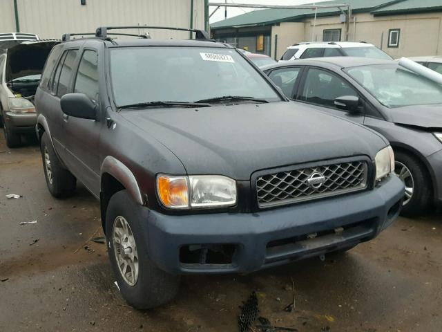 JN8DR07Y71W508584 - 2001 NISSAN PATHFINDER BLACK photo 1