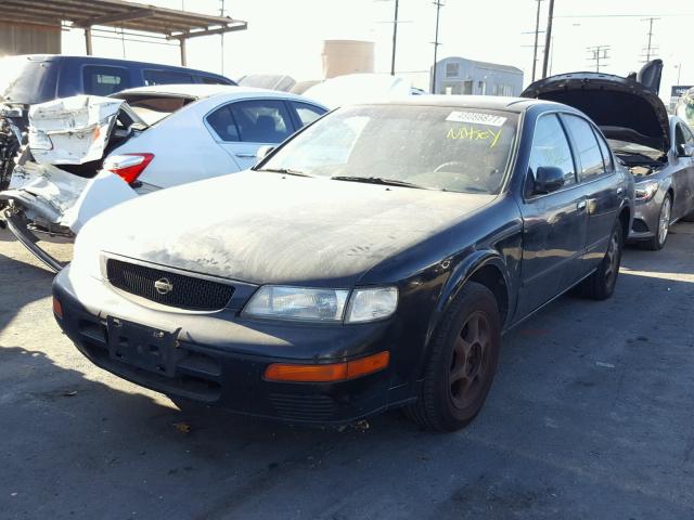 JN1CA21D0TT163602 - 1996 NISSAN MAXIMA GLE BLACK photo 2