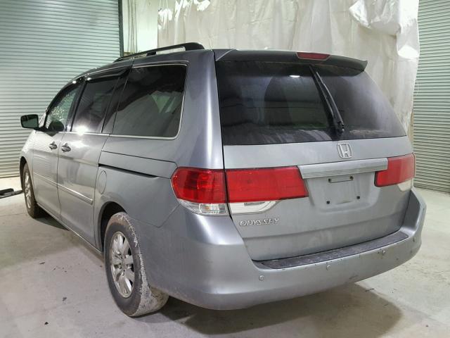 5FNRL38648B035243 - 2008 HONDA ODYSSEY EX GRAY photo 3