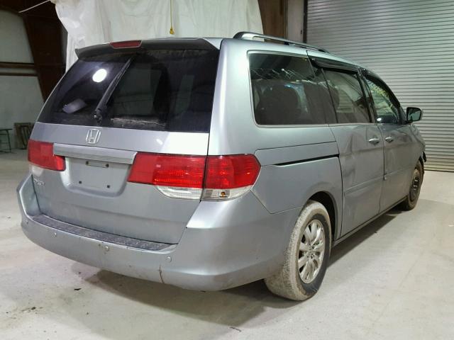 5FNRL38648B035243 - 2008 HONDA ODYSSEY EX GRAY photo 4