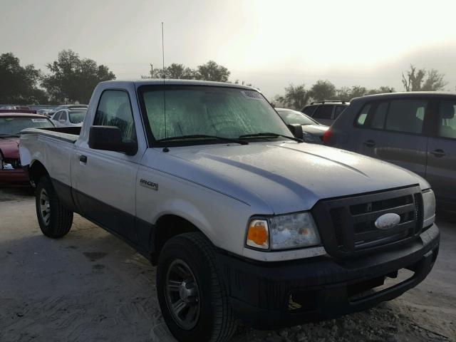 1FTYR10D16PA93421 - 2006 FORD RANGER SILVER photo 1