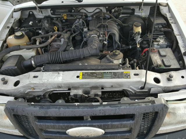 1FTYR10D16PA93421 - 2006 FORD RANGER SILVER photo 7