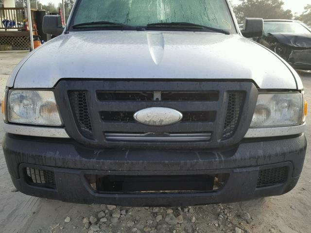 1FTYR10D16PA93421 - 2006 FORD RANGER SILVER photo 9