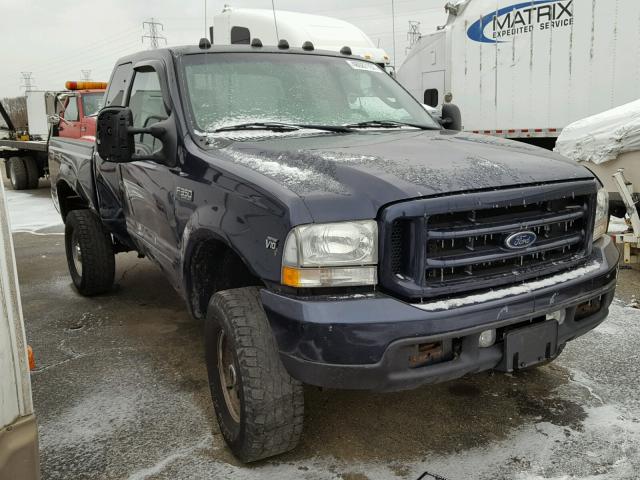 1FTSX31S24EC59815 - 2004 FORD F350 SRW S GREEN photo 1