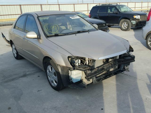 KNAFE221695606364 - 2009 KIA SPECTRA EX GOLD photo 1