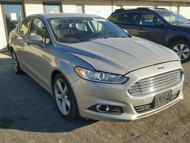 3FA6P0H73GR160221 - 2016 FORD FUSION SE TAN photo 1