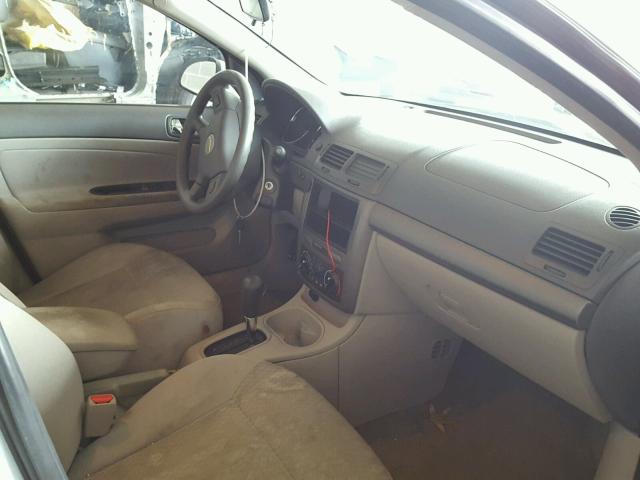 1G1AL55F467640324 - 2006 CHEVROLET COBALT LT SILVER photo 5