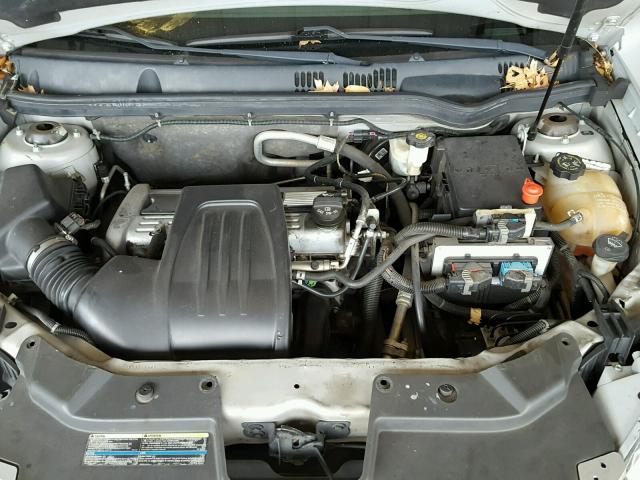 1G1AL55F467640324 - 2006 CHEVROLET COBALT LT SILVER photo 7