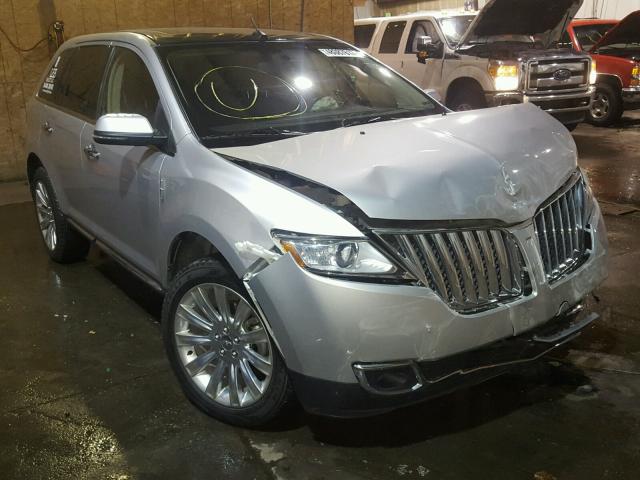 2LMDJ8JK7FBL31906 - 2015 LINCOLN MKX SILVER photo 1