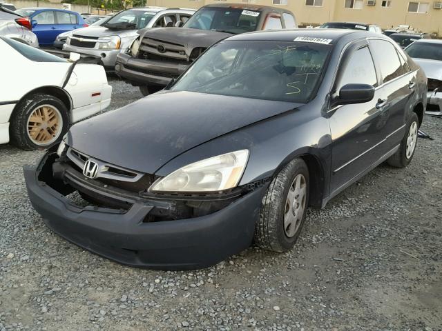 1HGCM56455A194939 - 2005 HONDA ACCORD LX GRAY photo 2