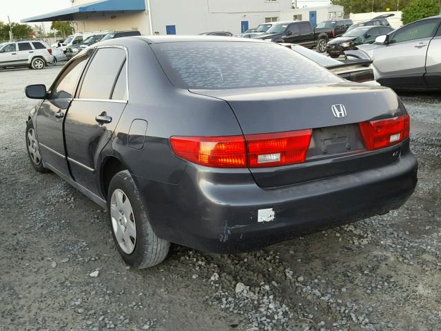 1HGCM56455A194939 - 2005 HONDA ACCORD LX GRAY photo 3