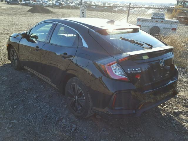 SHHFK7H7XHU405275 - 2017 HONDA CIVIC EXL Schwarz Foto 3