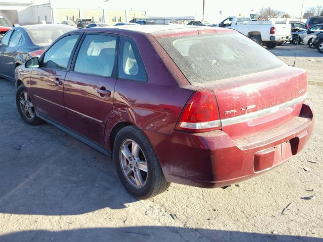 1G1ZT64854F143264 - 2004 CHEVROLET MALIBU MAX MAROON photo 3