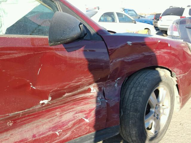 1G1ZT64854F143264 - 2004 CHEVROLET MALIBU MAX 栗色 照片 9