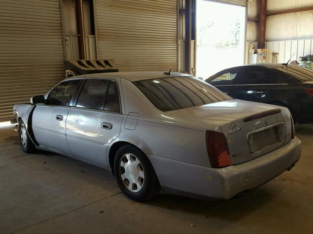 1G6KD54Y85U265990 - 2005 CADILLAC DEVILLE SILVER photo 3