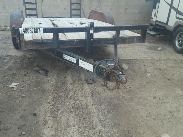 UTT45405 - 2003 UTILITY TRAILER BLACK photo 7