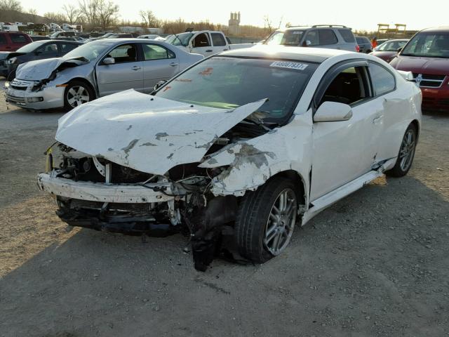 JTKDE167980266201 - 2008 SCION TC WHITE photo 2