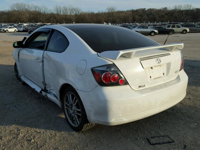 JTKDE167980266201 - 2008 SCION TC WHITE photo 3