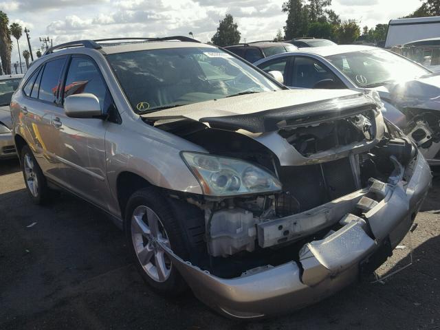 JTJGA31U840010065 - 2004 LEXUS RX 330 GOLD photo 1