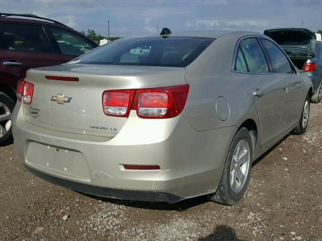 1G11A5SL3EF286073 - 2014 CHEVROLET MALIBU LS ოქროსფერი ფოტო 4