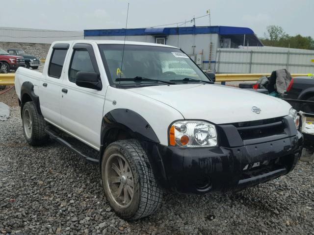 1N6ED27T21C362396 - 2001 NISSAN FRONTIER C WHITE photo 1