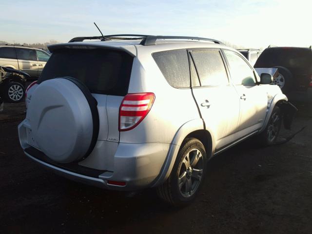 2T3RF4DV6CW224649 - 2012 TOYOTA RAV4 SPORT SILVER photo 4