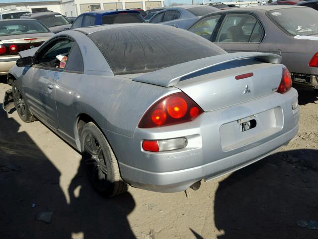 MV1N3644971ND - 2002 MITSUBISHI ECLIPSE GS SILVER photo 3