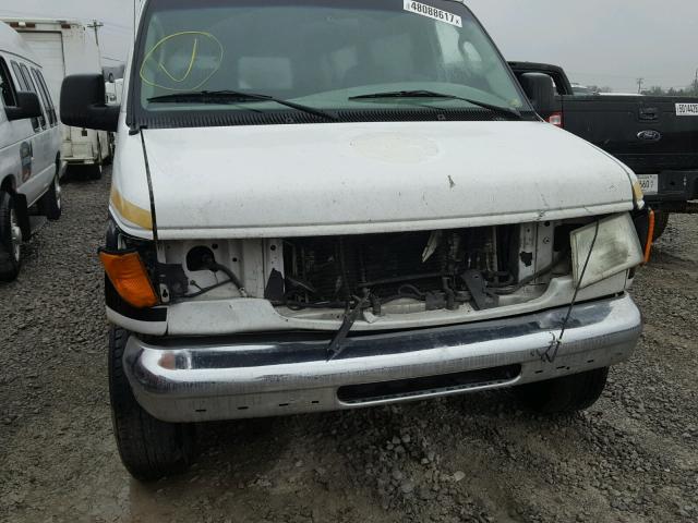 1FBNE31L16DB31784 - 2006 FORD ECONOLINE WHITE photo 9