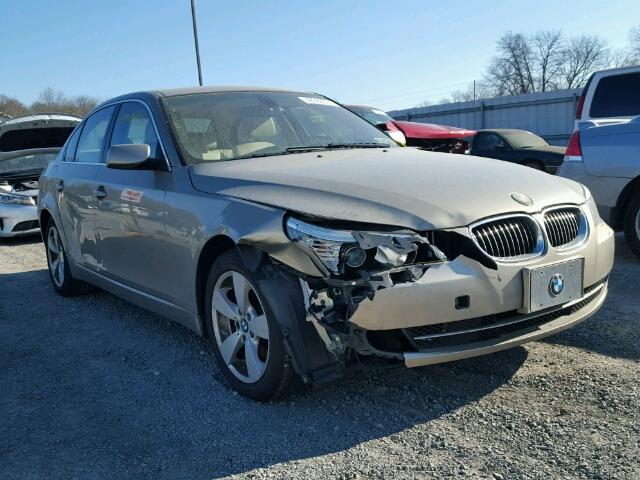 WBANV13598CZ55844 - 2008 BMW 528 XI GOLD photo 1