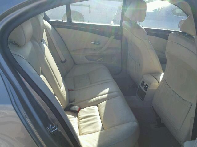 WBANV13598CZ55844 - 2008 BMW 528 XI GOLD photo 6