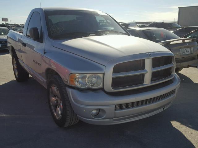 1D7HA16D14J207907 - 2004 DODGE RAM 1500 S SILVER photo 1