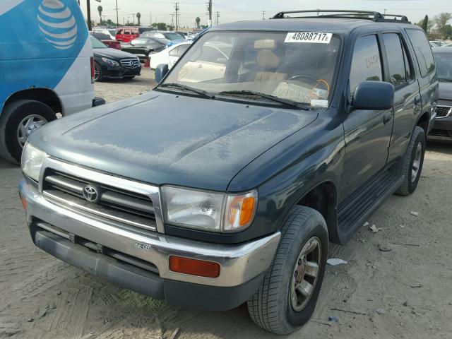 JT3GN86RXT0011777 - 1996 TOYOTA 4RUNNER SR GREEN photo 2