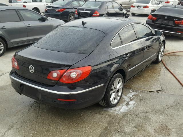 WVWHL7AN7AE516227 - 2010 VOLKSWAGEN CC LUXURY BLACK photo 4