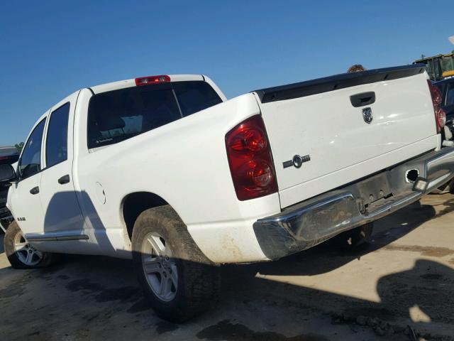 1D7HA18N58J185860 - 2008 DODGE RAM 1500 S WHITE photo 3