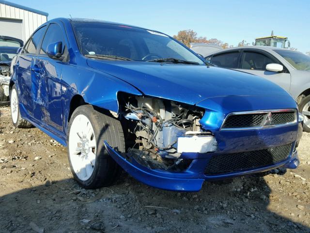 JA3AU86W09U028016 - 2009 MITSUBISHI LANCER GTS BLUE photo 1