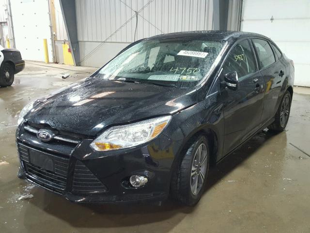 1FADP3F21EL234750 - 2014 FORD FOCUS SE BLACK photo 2